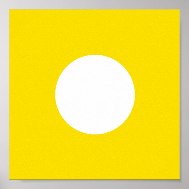 The MUSEUM Artist Series YellowProcessc2SqCircleTr Poster (Front)