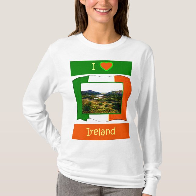 The MUSEUM Artitst Series jGibney I love Ireland T-Shirt (Front)
