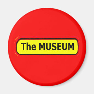 The MUSEUM Logo The MUSEUM Zazzle Magnet