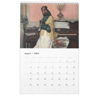 The Museum of Fine Art Chickens 2024 Calendar