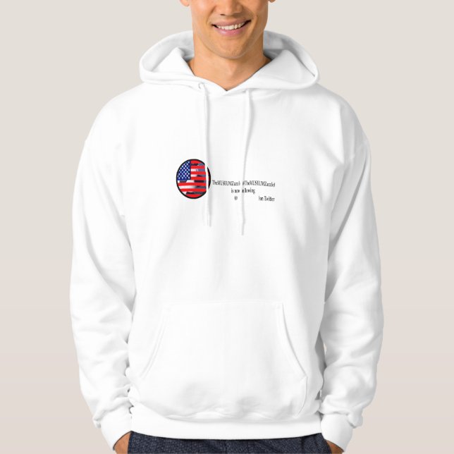 The MUSEUM Zazzle 2 on Tweeter The MUSEUM Zazzle G Hoodie (Front)