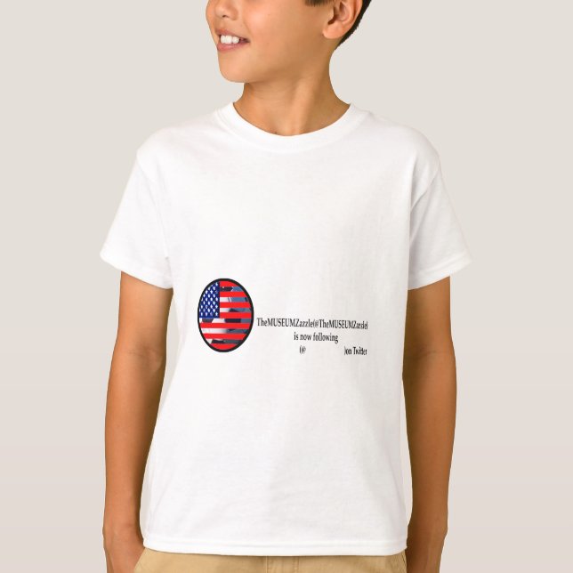 The MUSEUM Zazzle 2 on Tweeter The MUSEUM Zazzle G T-Shirt (Front)