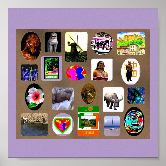 The MUSEUM Zazzle jGibney MY ART Poster1 Poster (Front)