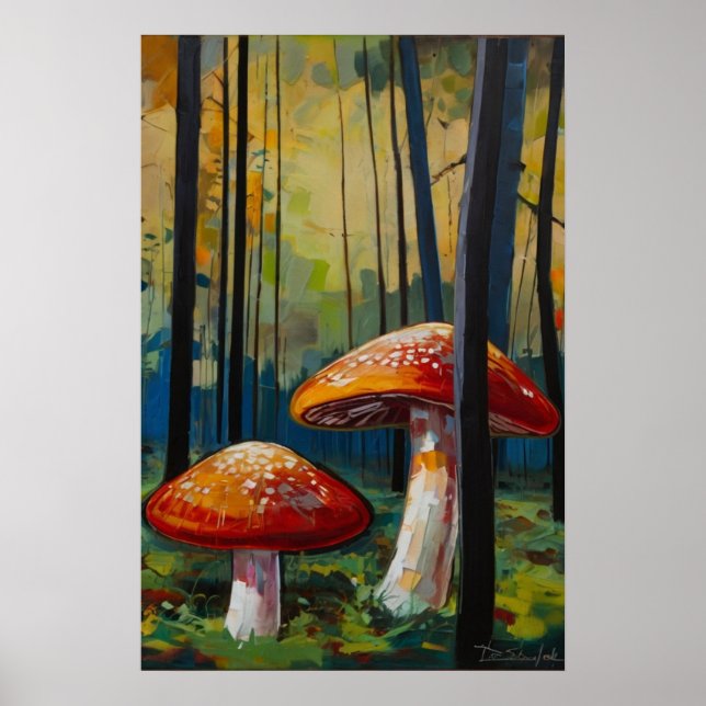 The Mushroom Forest Poster (Front)