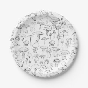 The Mushroom Gang Paper Plates