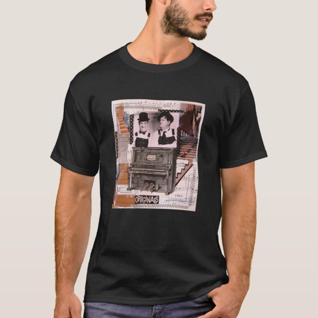 The Music Box (Laurel and Hardy) Classic T-Shirt (Front)