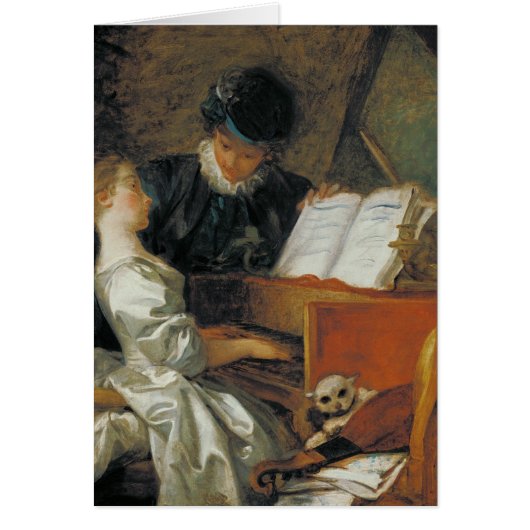 The Music Lesson Cards (Front)