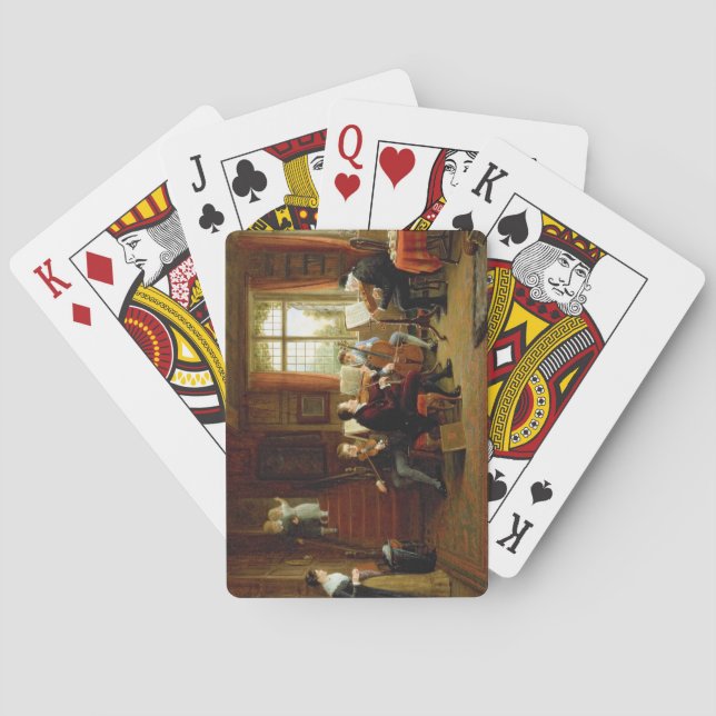 The Music Lesson Poker Cards (Back)