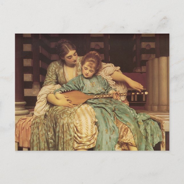 The Music Lesson Postcard (Front)