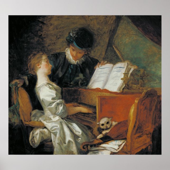 The Music Lesson Poster (Front)