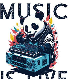 the music lives on T-Shirt