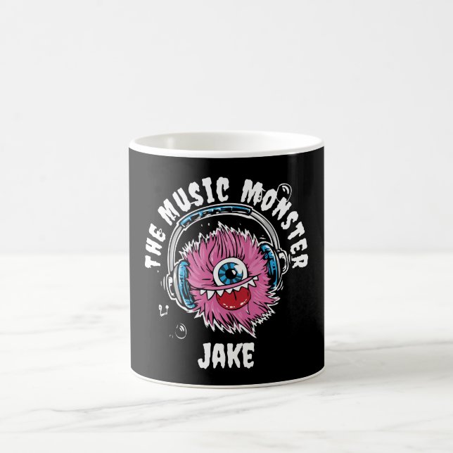 The Music Monster Personalized Coffee Mug (Center)