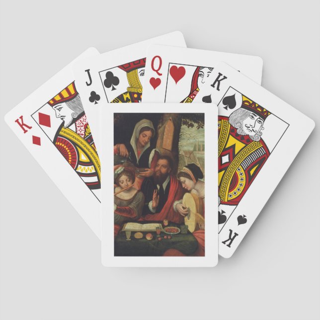 The Music Party Poker Cards (Back)