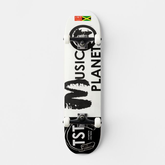 THE MUSIC PLANET  JMT USA Skateboard (Front)