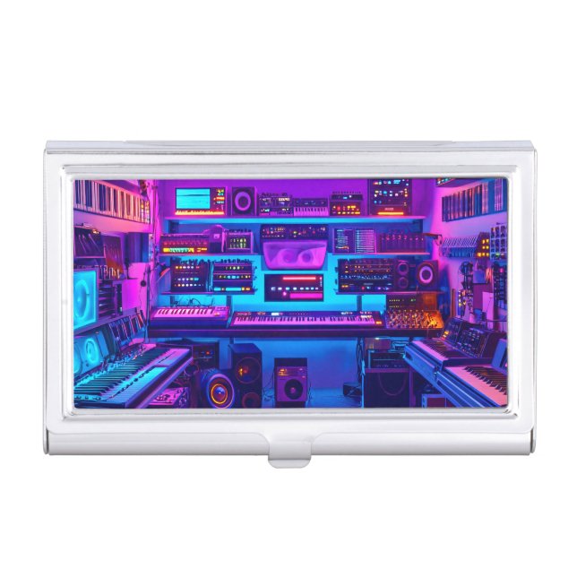 The Music Room Business Card Case (Front)