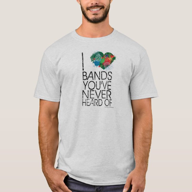 The Music Snob T-Shirt (Front)