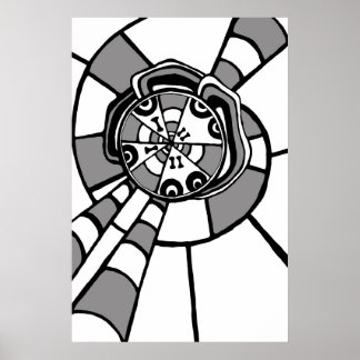 The Musician - Black/Gray Poster