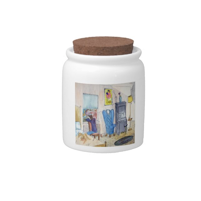 The Musician Candy Jar (Front)