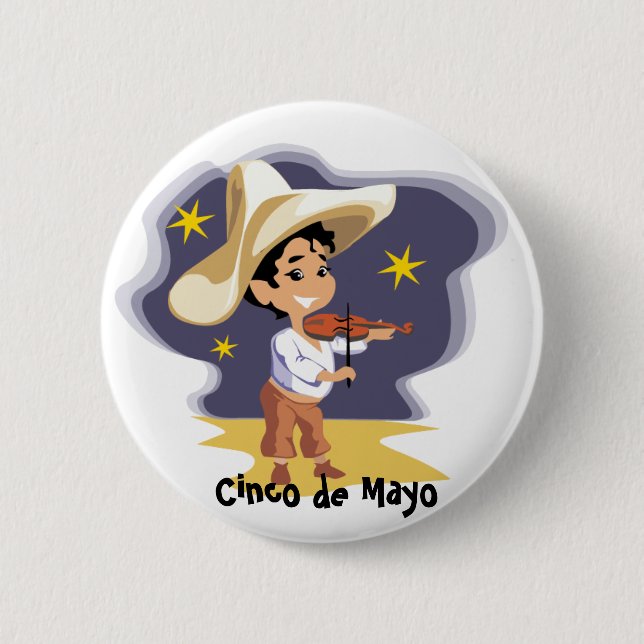 The musician - pinback button (Front)