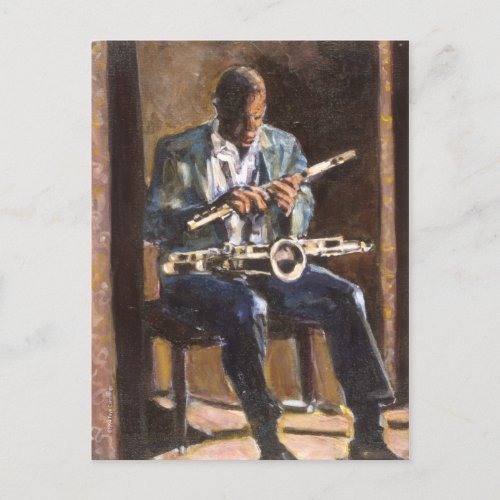 The Musician Postcard