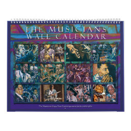 The Musicians Twelve-Month Calendar