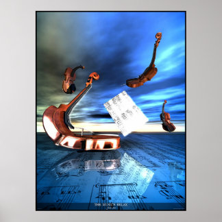THE MUSIC'S RELAX POSTER