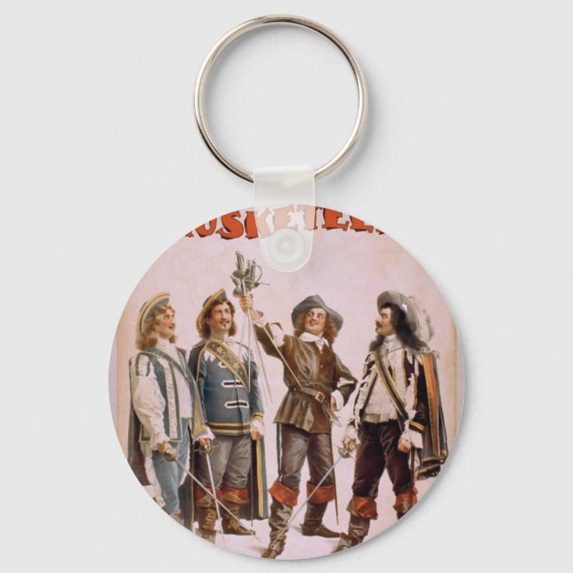 The Musketeers, 'Paul Gilmore' Retro Theater Keychain (Front)