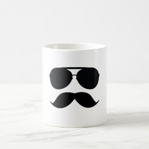 The Mustache Man Coffee Cup