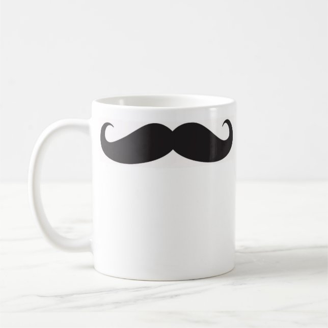 The Mustache Mug (Left)