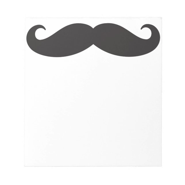The mustache notepad (Front)