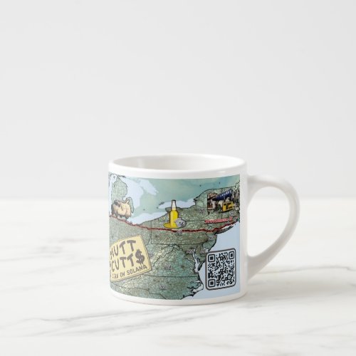 The Mutt Cutts Journey Espresso Cup