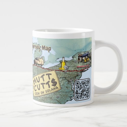 The Mutt Cutts Journey Jumbo Mug