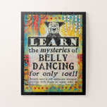 The Mysteries of Belly Dancing - Funny Vintage Ad Jigsaw Puzzle<br><div class="desc">Funny re-imagined vintage newspaper advertisement to 'Learn The Mysteries Of Belly Dancing'</div>