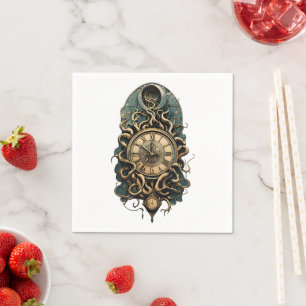 The mysterious steampunk movement. napkins