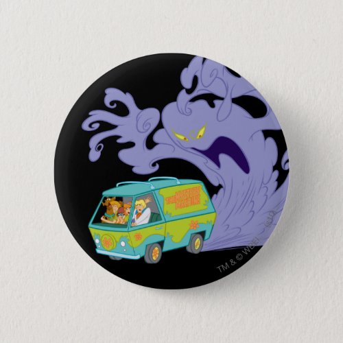 The Mystery Machine Escape Pinback Button