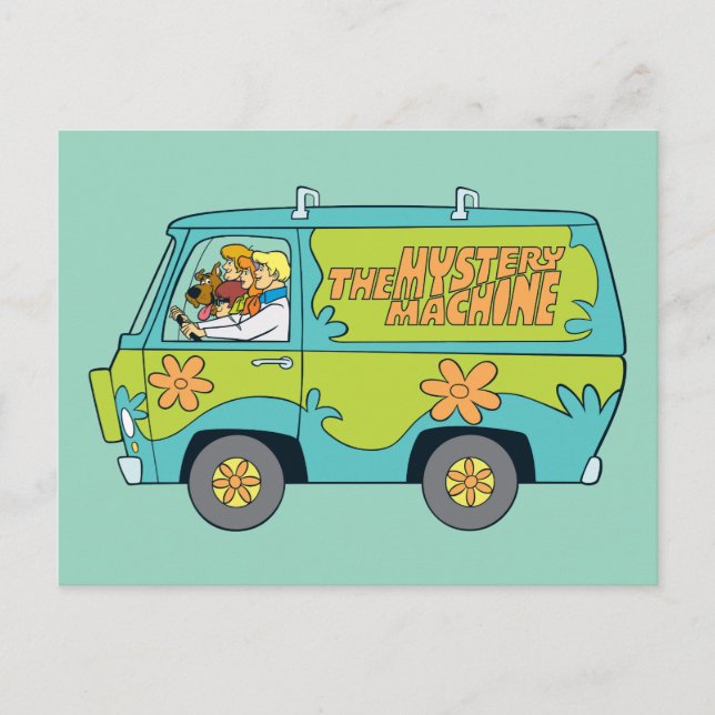 The Mystery Machine Left Side Postcard (Front)