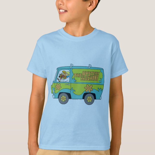 The Mystery Machine Left Side T-Shirt (Front)