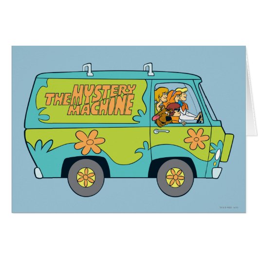 The Mystery Machine Right Side Cards (Front Horizontal)