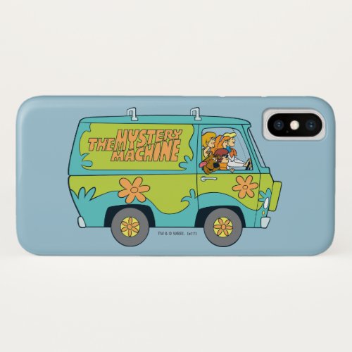 The Mystery Machine Right Side iPhone X Case