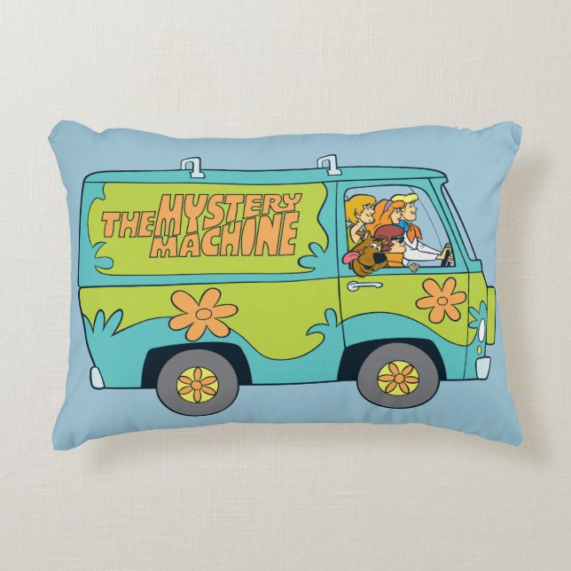The Mystery Machine Right Side Decorative Pillow (Front)