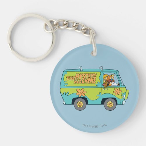 The Mystery Machine Right Side Keychain