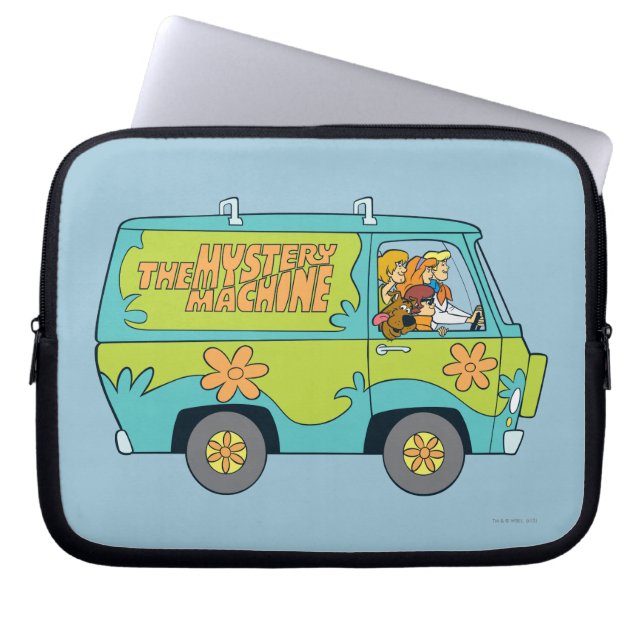 The Mystery Machine Right Side Laptop Sleeve (Front)