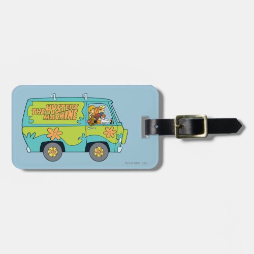 The Mystery Machine Right Side Luggage Tag