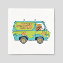 The Mystery Machine Right Side Paper Napkins