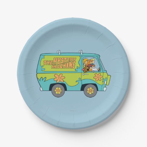 The Mystery Machine Right Side Paper Plates