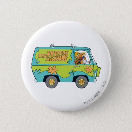 The Mystery Machine Right Side Pinback Button