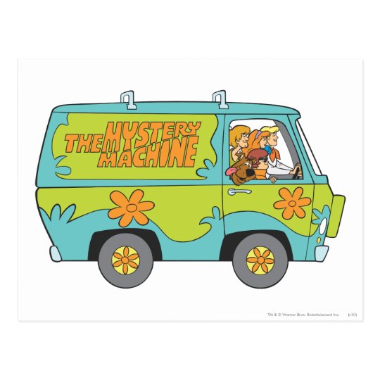 The Mystery Machine Right Side Postcard | Zazzle.com