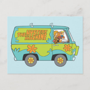 The Mystery Machine Right Side Postcard
