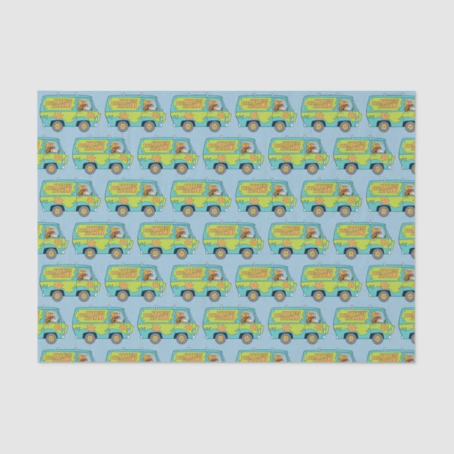 The Mystery Machine Right Side Tissue Paper (Front)
