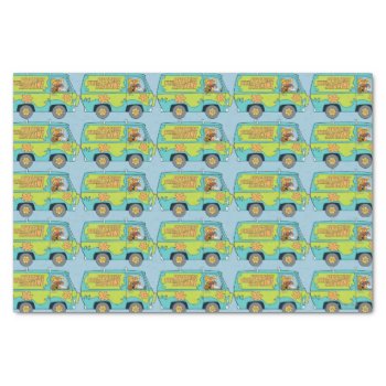 The Mystery Machine Right Side Tissue Paper by scoobydoo at Zazzle